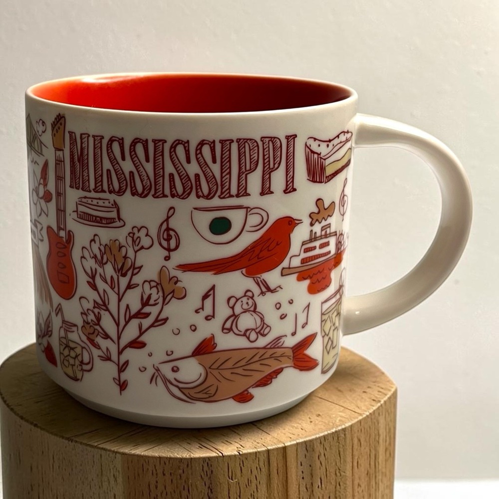 Starbucks Mug Mississippi Been There Series Collection 14oz Coffee Tea Cup Mug